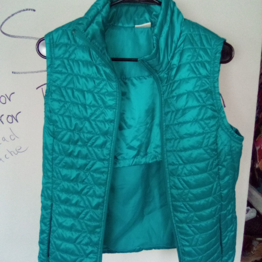 Teal vest